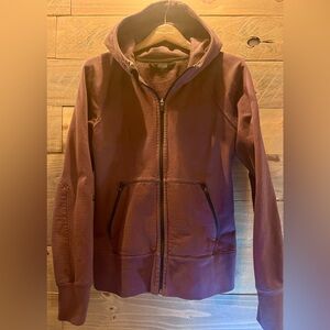 AMERICAN GIANT HEAVYWEIGHT FULL ZIP BURGUNDY HOODIE XL